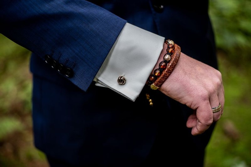 Bracelet Cuir Tressé Homme
