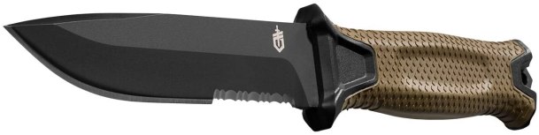 Gerbe Strongarm serrated edge camping knife