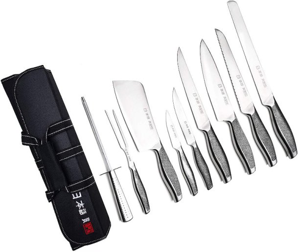 best inexpensive japanese style chef knife set