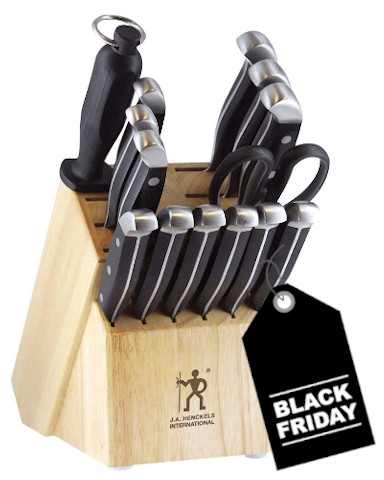 amazon black friday kitchen knife set ja henckels international 15 pc set