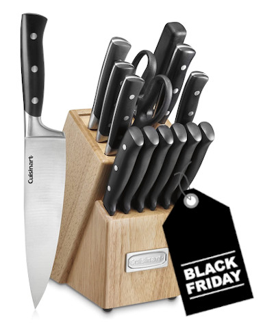 amazon black friday kitchen knife set Cuisinart